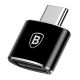 3. Baseus Mini USB-A auf USB-C OTG Adapter - Schwarz