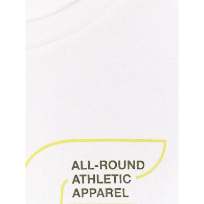 14. Jungen-T-Shirt mit Aufdruck 4F 4FJWAW25TTSHM2417-10S