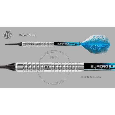 8. Harrows PULSE 90% Softip Darts