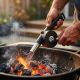 5. Manuelles Gebläse zum Anzünden von Grill, Kamin oder Lagerfeuer