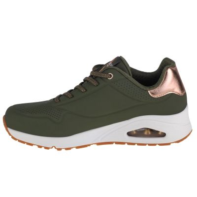 2. Skechers Uno-Shimmer Away 155196-OLV Grün 36