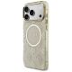 2. Guess IML Peony Dot MagSafe Hülle für iPhone 17 Pro Max – Beige