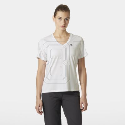 4. Helly Hansen Salt Breeze T-Shirt mit V-Ausschnitt W 34135 001