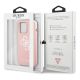 8. Guess GUHCP13LLS4GWPI iPhone 13 Pro / 13 6.1" rosa/rosa Hartschale Silikon 4G Logo