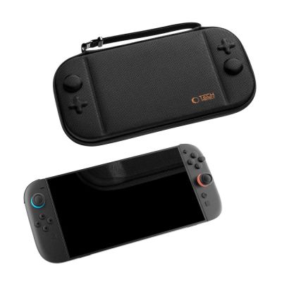 5. Tech-Protect Slim Pouch für Nintendo Switch 2 – Schwarz