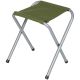 14. Klappbarer Campingtisch 120 x 60 x 70/62/55 cm + 4 Stühle, Grün