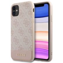 Guess 4G Stripe Collection Hülle für iPhone 11 / Xr 6.1" - Rosa