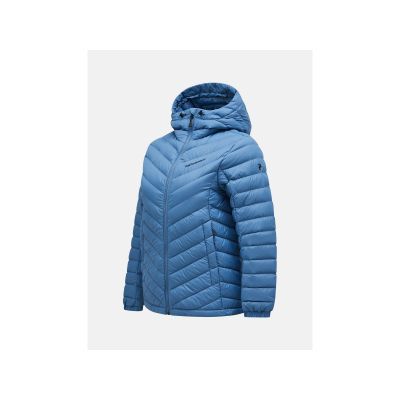 2. Peak Performance W Frost Daunenjacke mit Kapuze Blau