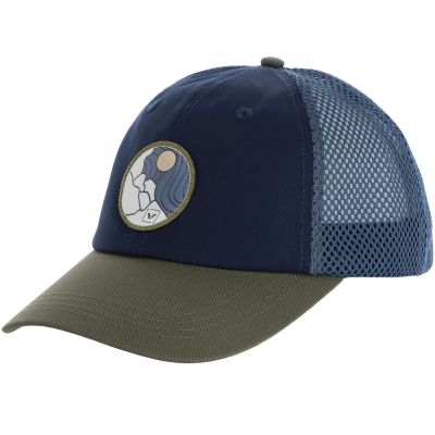 VIKING Evenes Cap für Erwachsene, marineblau-olivgrün