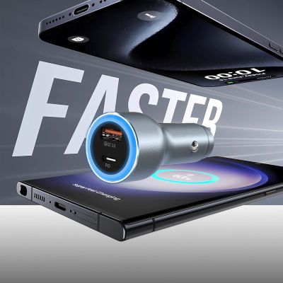 4. Dudao R4Ultra 120W Power Delivery Quick Charge , USB-A und USB-C - Grau