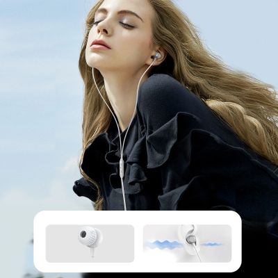 8. Joyroom JR-EC06 USB-C In-Ear-Kopfhörer – Silber