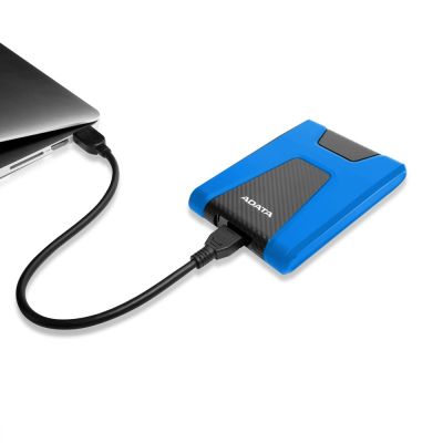 6. Externe Festplatte ADATA HD650 (1 TB; 2,5"; USB 3.2; blau)