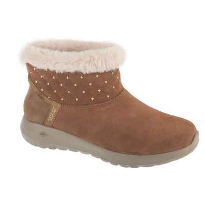 Skechers Slip-Ins: On-The-Go Joy - Cozy Shimmer 144816-CSNT Braun 36