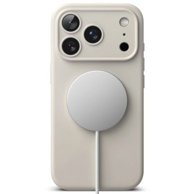 4. Ringke Silikon MagSafe Hülle für iPhone 18 Pro Max – Beige
