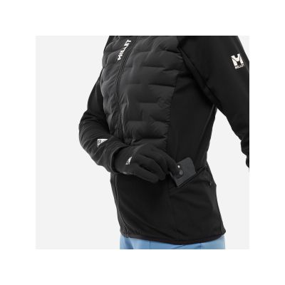 6. MILLET PIERRAENT HYBRID HOOD Skijacke schwarz
