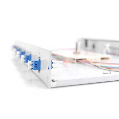 4. Digitus DN-96330/9 LC-Lichtwellenleiteradapter, 1 Stück, Grau