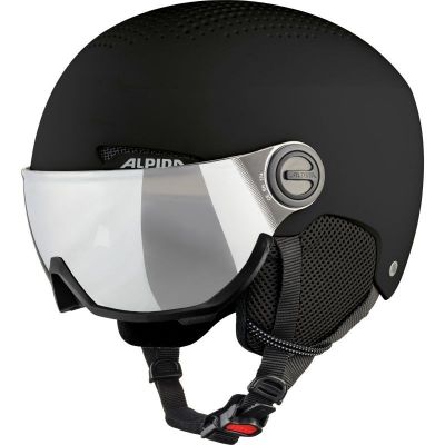 4. ALPINA ARBER VISOR Q LITE SCHWARZ Skihelm 54-58 (ANGEBOT)