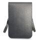 5. Guess Handtasche GUWBSATMGR grau / graues Saffiano-Dreieck