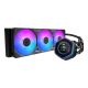 3. WAK MasterLiquid 360 Atmos II LCD-Kühler