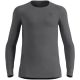 Odlo BL TOP Rundhalsausschnitt l/s ACTIVE WARM ECO Herren T-Shirt Größe M Grau