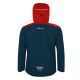 2. Kinder-Regenjacke für Jungen/Mädchen Trollkids Kids Bergen Jacket bright red/mystic blue (610-410)