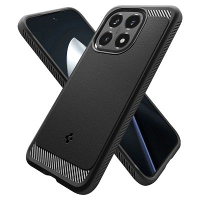 9. Spigen Rugged Armor Schutzhülle für Xiaomi 15T – Schwarz