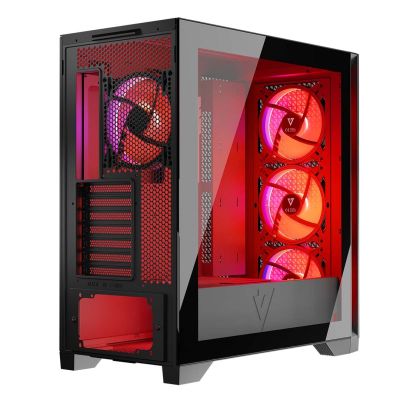 18. MODECOM VOLCANO EXPANSE T APEX ARGB MIDI SCHWARZES GEHÄUSE