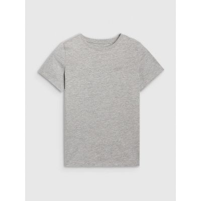5. Einfarbiges Regular-Fit-T-Shirt für Jungen 4F 4FJRMM00TTSHM3254-25M