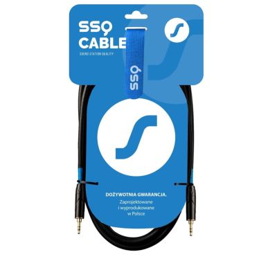 SSQ MiMi2 - Mini-Klinken-Stereokabel - Mini-Klinken-Stereokabel, 2 Meter