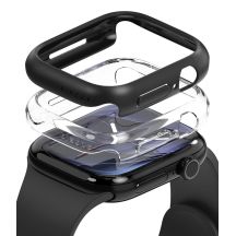 Ringke Slim Clear & Matte Black 2-Pack Hülle für Apple Watch 12 (46 mm)