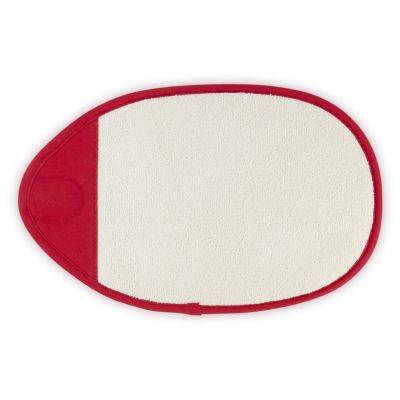 3. Le Creuset Topflappen/Ofenhandschuh, 1 Stück, rot, Baumwolle
