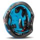 8. Wozinsky Kinderfahrradhelm, Drachenmuster, leicht, Größe S – Blau