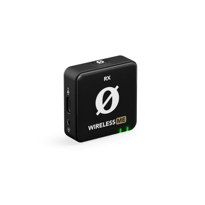 6. RODE Wireless ME Dual – Kompaktes drahtloses Mikrofonsystem mit zwei Sendern für Zweikanalaufnahmen (Schwarz)