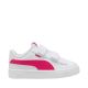 Puma Rickie Classic V Inf Kinderschuhe Weiß und Rosa 394254 24