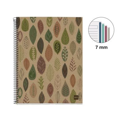 4. MAUL A293499 Notizbuch A4 120 Blatt mehrfarbig