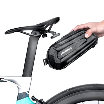 5. Rockbros B69 Fahrradsatteltasche 1,8l mit Easy-Release-System – Schwarz