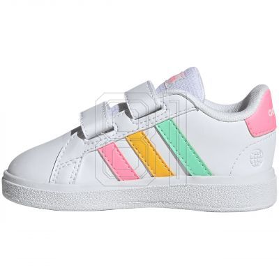3. Adidas Grand Court Lifestyle Hook and Loop Jr HP8917 Schuhe