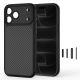 3. Tech-Protect MagCam MagSafe Carbon Hülle für iPhone 18 Pro / 17 Pro – Schwarz