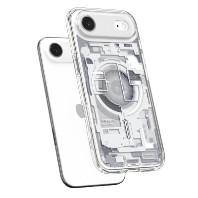 5. Spigen Ultra Hybrid MagSafe Case für iPhone 17 Air Zero One - Weiß