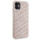 4. Karl Lagerfeld Quilted K Pattern Hülle für iPhone 11 / Xr – Rosa
