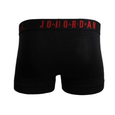 8. Air Jordan Flight Cotton Core Boxer 3er-Pack Grau/Schwarz/Weiß Herren-Boxershorts - JM0693-F66
