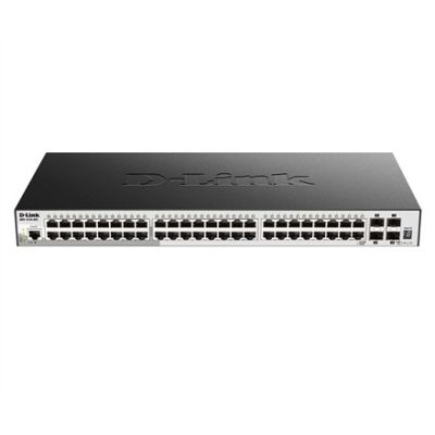 4. D-Link DGS-1510-52X Managed L3 Gigabit Ethernet Switch (10/100/1000) 1HE Schwarz