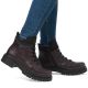 12. Gefütterte Damen-Trapperstiefel in Burgunderrot, Modell Rieker Y3163-35