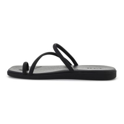 4. CROCS MIAMI Zehenschlaufensandale in Schwarz 209862-001