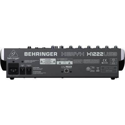 3. Behringer X1222USB - Audiomixer