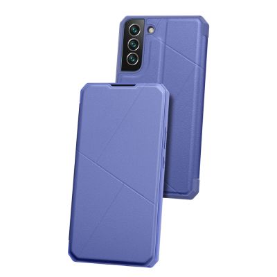 12. DUX DUCIS Skin X booktype case schutzhülle aufklappbare hülle für Samsung Galaxy S22+ (S22 Plus) blau