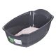 13. DIAMENTIQ BAYA Katzentoilette hellgrau/dunkelgrau - Katzentoilette