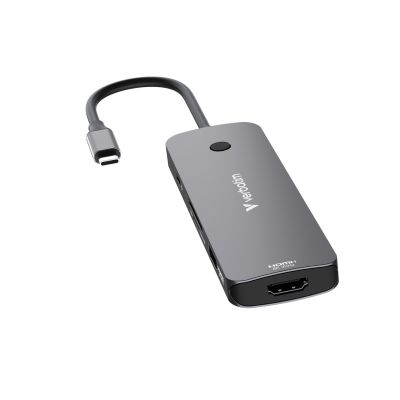 9. Verbatim CMH-08 USB Typ-C 5000 Mbit/s Silber