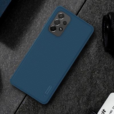 14. Nillkin Super Frosted Shield Pro robuste Schutzhülle für Samsung Galaxy A73 schwarz