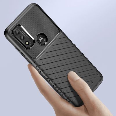 3. Thunder Case flexible gepanzerte Hülle für Motorola Moto G Play 2022 schwarz